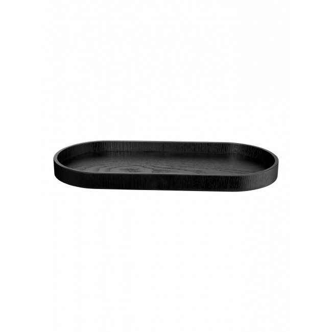 ASA Tablett Black oval M
