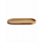 ASA Tablett wood oval oak m
