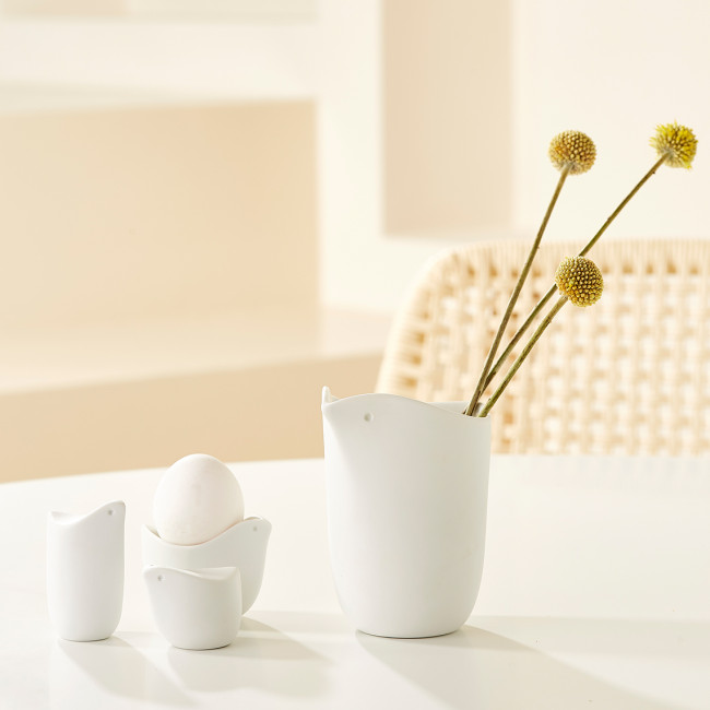 Milchkännchen Early Bird Henne Kännchenvogel Räder