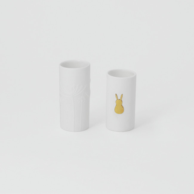Minivasen Goldhase 2er Set Räder