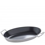 VULCANO pure Servierpfanne oval 40 cm Spring