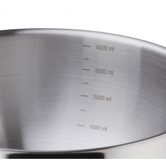 Tools Edelstahl Schüssel mit Griff 25cm Spring