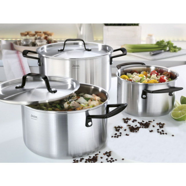 Gourmet Topf-Set 4-tlg. schwarz von Spring
