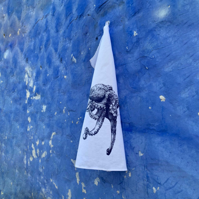 Geschirrtuch Oktopus von Frohstoff