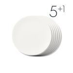 Dibbern 5+1 Aktion Pure Dessertteller 21 cm