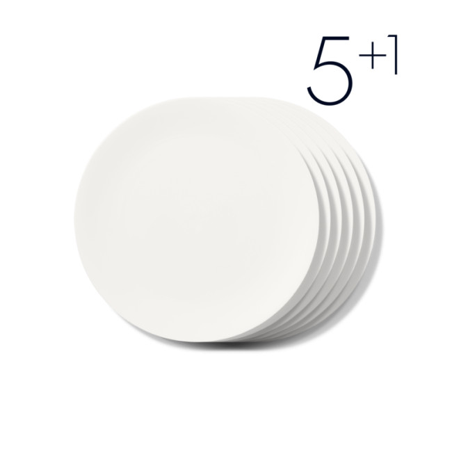 Dibbern 5+1 Aktion Pure Dessertteller 21 cm