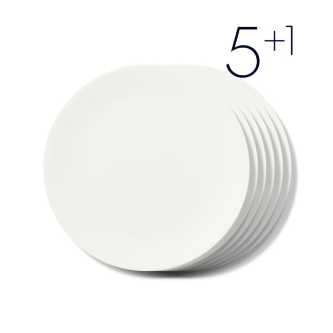 Dibbern 5+1 Aktion Pure Dessertteller 24 cm