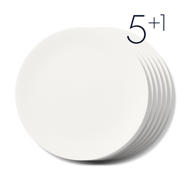 Dibbern 5+1 Aktion Pure Speiseteller 28 cm