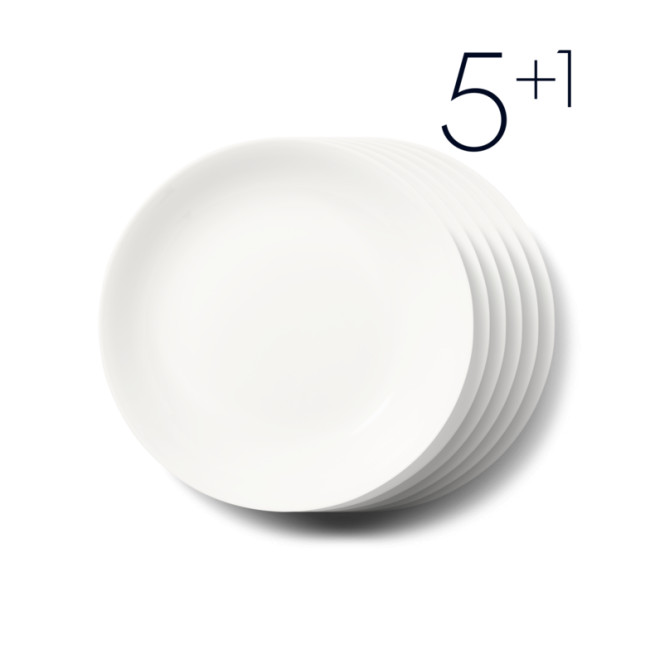 Dibbern 5+1 Aktion Pure Suppenteller 22,5 cm