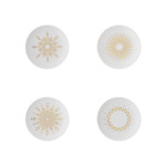 TAC Festive Celebration Stars 4er-Set Teller 10 cm - Rosenthal
